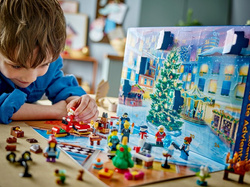 LEGO CITY KALENDARZ ADWENTOWY ŚWIĄTECZNY KLOCKI 60381 OTWIERANA PLANSZA