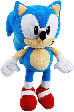 SONIC THE HEDGEHOG MASKOTKA PLUSZAK JEŻ JEŻYK PRZYTULANKA MIĘKKA 30cm SEGA