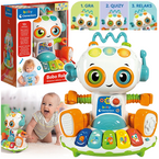 ZABAWKA INTERAKTYWNA ROBOT BOBO EDUKACYJNY CLEMENTONI BABY MÓWIĄCY ŚWIECĄCY