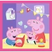 PUZZLE 3W1 ŚWINKA PEPPA - PEPPA I PRZYJACIELE UKŁADANKA 34873 TREFL