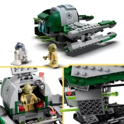 LEGO STAR WARS JEDI STARFIGHTER YODY R2-D2 MYŚLIWIEC KLOCKI 75360