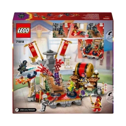 LEGO NINJAGO ARENA TURNIEJOWA 6 FIGUREK WOJOWNIKÓW AKCESORIA 659 EL. 71818