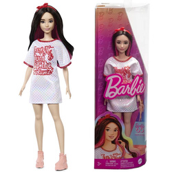 BARBIE FASHIONISTAS LALKA MODOWA TWIST 'N TURNLOOK BRUNETKA MATTEL