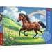PUZZLE 200 ELEMENTÓW DOSTOJNY KOŃ W GALOPIE UKŁADANKA TREFL 13355