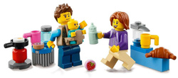 LEGO CITY WAKACYJNY KAMPER PIKNIK SAMOCHÓD URLOP WYCIECZKA 60283