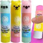 KLEJ W SZTYFCIE ASTRA SZKOLNY 15g PASTELOWE ZWIERZĄTKA MOCNY - 3 szt.