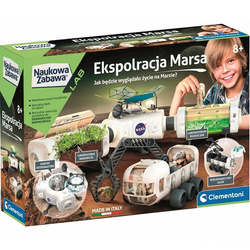 NAUKOWA ZABAWA EKSPLORACJA MARSA BAZA KOSMICZNA DOŚWIADCZENIA CLEMENTONI