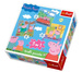 PUZZLE 3W1 ŚWINKA PEPPA I RODZINA - TREFL