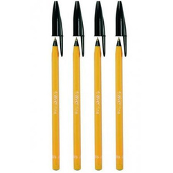 DŁUGOPIS BIC ORANGE FINE 0,8mm Z ZATYCZKĄ ORYGINALNY CZARNY - 20 sztuk