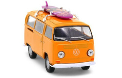AUTO METALOWE WELLY 1:34 1972 VOLKSWAGEN BUS T2