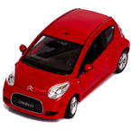CITROEN C1 CZERWONY METALOWY SAMOCHÓD MODEL KOLEKCJONERSKI WELLY