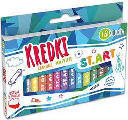 KREDKI ST.ART 18 KOLORÓW - ST. MAJEWSKI