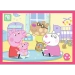 PUZZLE 4w1 ŚWINKA PEPPA UWIELBIA PRZYGODY UKŁADANKA 34672 TREFL