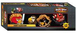 FARBY PLAKATOWE SZKOLNE 12 KOLORÓW ANGRY BIRDS STAR WARS