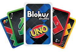BLOKUS SHUFFLE EDYCJA UNO GRA Z KARTAMI - MATTEL