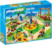 PLAYMOBIL CITY LIFE PLAC ZABAW KARUZELA HUŚTAWKA ROZRYWKA W PARKU FIGURKI
