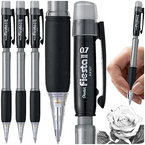 OŁÓWEK AUTOMATYCZNY 0.7mm Z GUMKĄ CZARNY PENTEL FIESTA II - 3 szt.