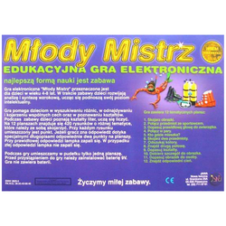 GRA EDUKACYJNA ELEKTRONICZNA MŁODY MISTRZ 420 OBRAZKÓW INTERAKTYWNA JAWA