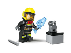 LEGO CITY WÓZ STRAŻACKI MISJA RATUNKOWA -  97 KLOCKÓW 60393