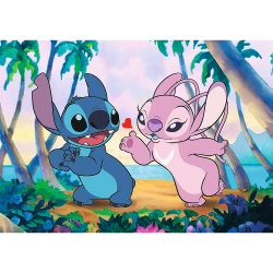 PUZZLE 1000 ELEMENTÓW LILO & STICH - STICH I ANGEL UKŁADANKA TREFL 12079