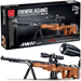 KLOCKI KONSTRUKCYJNE KARABIN SNAJPERSKI PISTOLET WOJSKOWY 1594 el. AWM