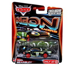 SAMOCHÓD AUTA CARS NEON METAL - NIGEL GEARSLEY