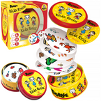 DOBBLE KICIA KOCIA GRA KARCIANA RODZINNA NA SPOSTRZEGAWCZOŚĆ 5w1 REBEL