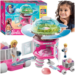 LALKA BARBIE W KOSMOSIE ZESTAW EDUKACYJNY SZKLARNIA AKCESORIA CLEMENTONI