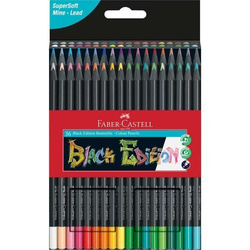 KREDKI TRÓJKĄTNE BLACK EDITION 36KOL FABER-CASTELL