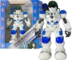 DUŻY INTERAKTYWNY ROBOT KNABO GUARDIAN POLICJANT