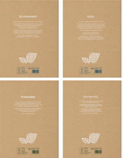 BRULION NA SPIRALI KOŁOZESZYT A4 KRATKA 60K SZYMANKIEWICZ HERLITZ - 3 szt.