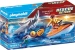 PLAYMOBIL AKCJA RATUNKOWA ATAK REKINA SKUTER WODNY DESKA SURFINGOWA FIGURKI