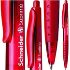 DŁUGOPIS CZERWONY AUTOMATYCZNY SUPRIMO M SCHNEIDER