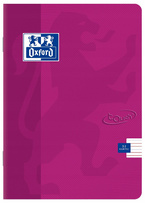 ZESZYT SZKOLNY A4 32 K. KOLOROWA LINIA BEZ MARGINESU 90g OXFORD SOFT TOUCH