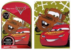 RĘCZNIK DISNEY PIXAR CARS AUTA 40X30 100% BAWEŁNA 
