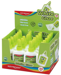 KLEJ INTROLIGATORSKI BIAŁY UNIWERSALNY W PŁYNIE 60g KEYROAD - 2 sztuki