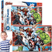 PUZZLE MARVEL AVENGERS 300 ELEMENTÓW HULK IRONMAN THOR 23000 TREFL