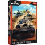 PUZZLE 1000 ELEMENTÓW WORLD OF TANKS: CZOŁGI W BOJU UKŁADANKA TREFL 10943