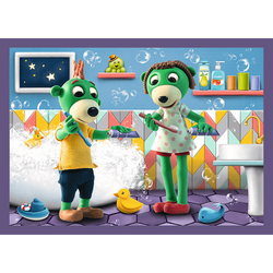 PUZZLE 4W1 WIECZORNE RYTUAŁY TREFLIKÓW 34370 TREFL