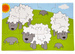 UKŁADANKA DREWNIANA PUZZLE 4W1 FARMA ZWIERZĘTA