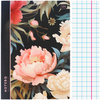 ZESZYT A4 W KRATKĘ 60 KARTEK 70g/m² PLASTIKOWA OKŁADKA PP INTERDRUK