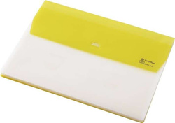 TECZKA Z 5 PRZEGRODAMI A4 FOCUS FOLDER - ŻÓŁTY
