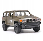 HUMMER H3 WOJSKOWY  METALOWY SAMOCHÓD AUTO MODEL KOLEKCJONERSKI WELLY