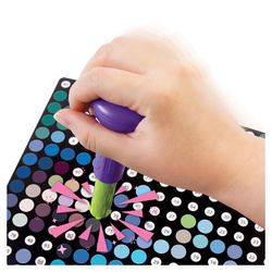 MAKE IT REAL ZESTAW KREATYWNY DO KROPKOWANIA PO NUMERACH KOTEK I DINOZAUR