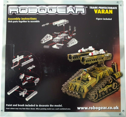 CZOŁG MODEL DO ZŁOŻENIA POMALOWANIA ROBOGEAR VARAN