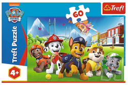 PUZZLE PSI PATROL NA POLANIE 60 EL. CHASE RABEL SKY ZUMA TREFL 17375