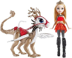 LALKA EVER AFTER HIGH DRAGON GAMES APPLE + SMOK
