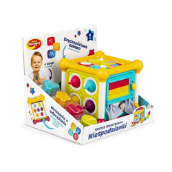 KOSTKA MOTORYCZNE NIESPODZIANKI KLOCKI ZRĘCZNOŚCIOWA TRYBIKI ŻALUZJE DUMEL