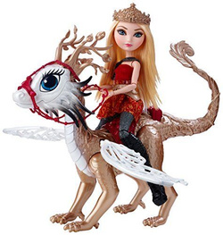 LALKA EVER AFTER HIGH DRAGON GAMES APPLE + SMOK