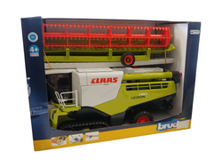 KOMBAJN ZBOŻOWY CLAAS LEXION 780 TERRA TRAC NA GĄSIENICACH OGROMNY BRUDER